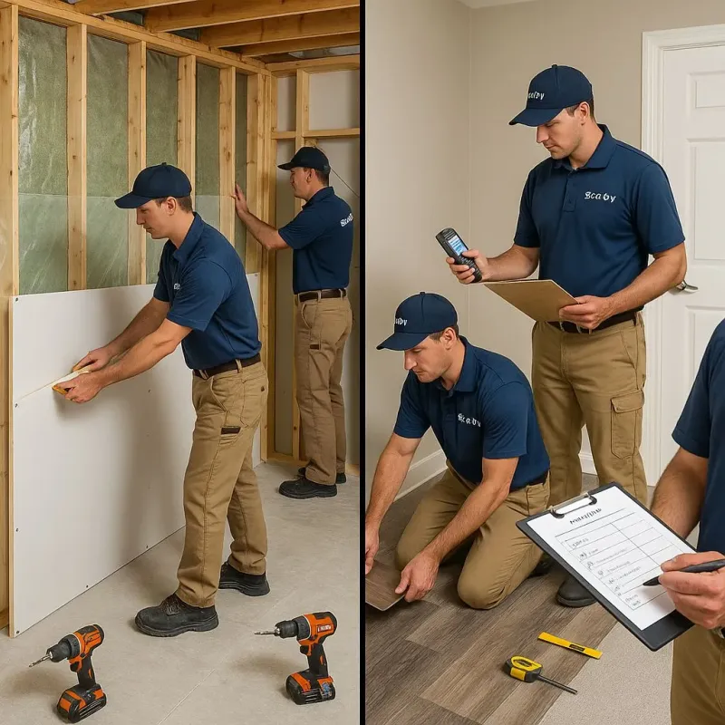 Repairs and Reconstruction process in Griggsville, IL